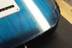 1991 Fender Telecaster Plus Deluxe Blue Burst -RARE FACTORY TREMOLO-