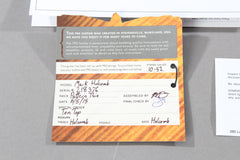 2015 PRS Paul Reed Smith Limited Edition Mark Holcomb Signature Charcoal Burst 10 Top