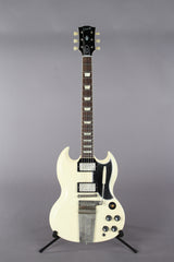 2014 Gibson Custom Shop SG Les Paul Standard VOS Maestro Historic '61 Reissue White