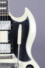 2014 Gibson Custom Shop SG Les Paul Standard VOS Maestro Historic '61 Reissue White