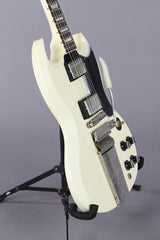 2014 Gibson Custom Shop SG Les Paul Standard VOS Maestro Historic '61 Reissue White