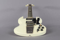 2014 Gibson Custom Shop SG Les Paul Standard VOS Maestro Historic '61 Reissue White