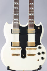1995 Gibson EDS-1275 Sg Double Neck Electric Guitar White