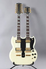2002 Gibson Custom Shop EDS-1275 Sg Double-Neck White