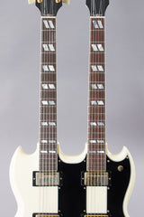1995 Gibson EDS-1275 Sg Double Neck Electric Guitar White