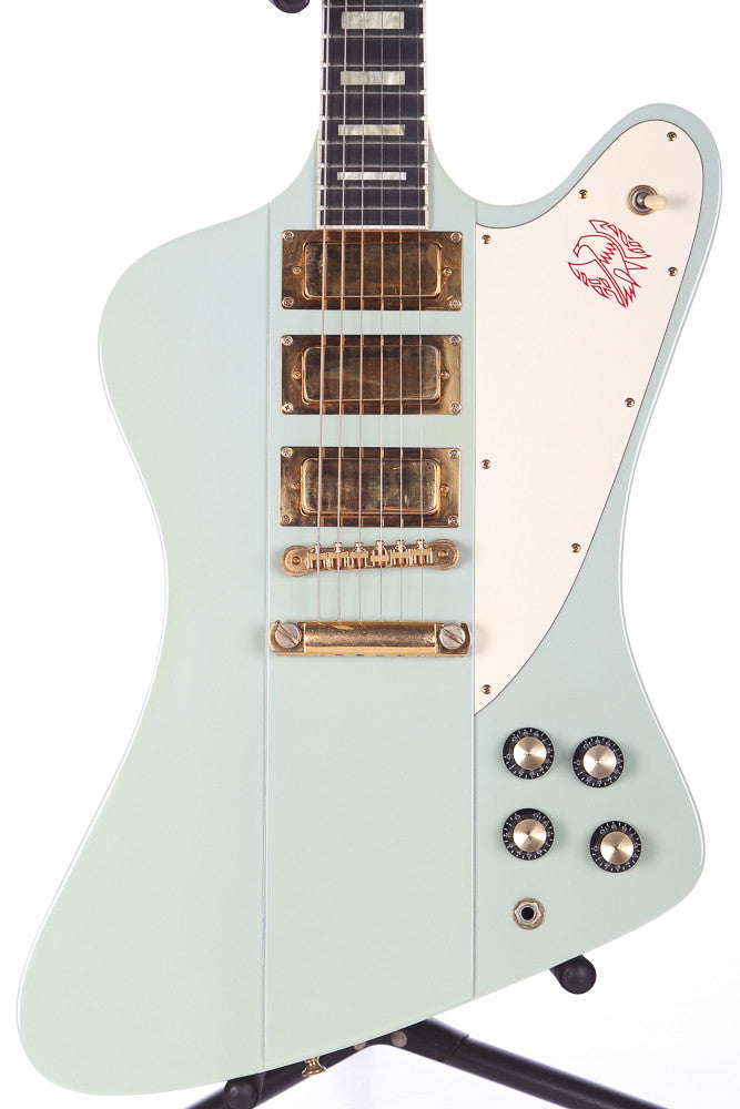1991 Gibson Custom Shop Firebird VII Frost Blue Sea Foam Green