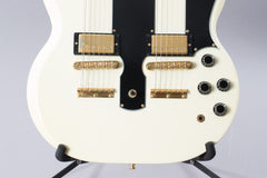 1995 Gibson EDS-1275 Sg Double Neck Electric Guitar White