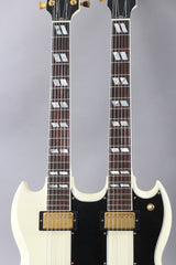 2002 Gibson Custom Shop EDS-1275 Sg Double-Neck White