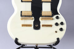2002 Gibson Custom Shop EDS-1275 Sg Double-Neck White
