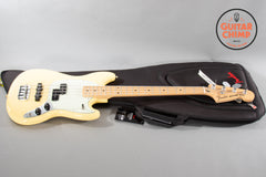 2020 Fender Player Mustang Bass PJ Olympic White