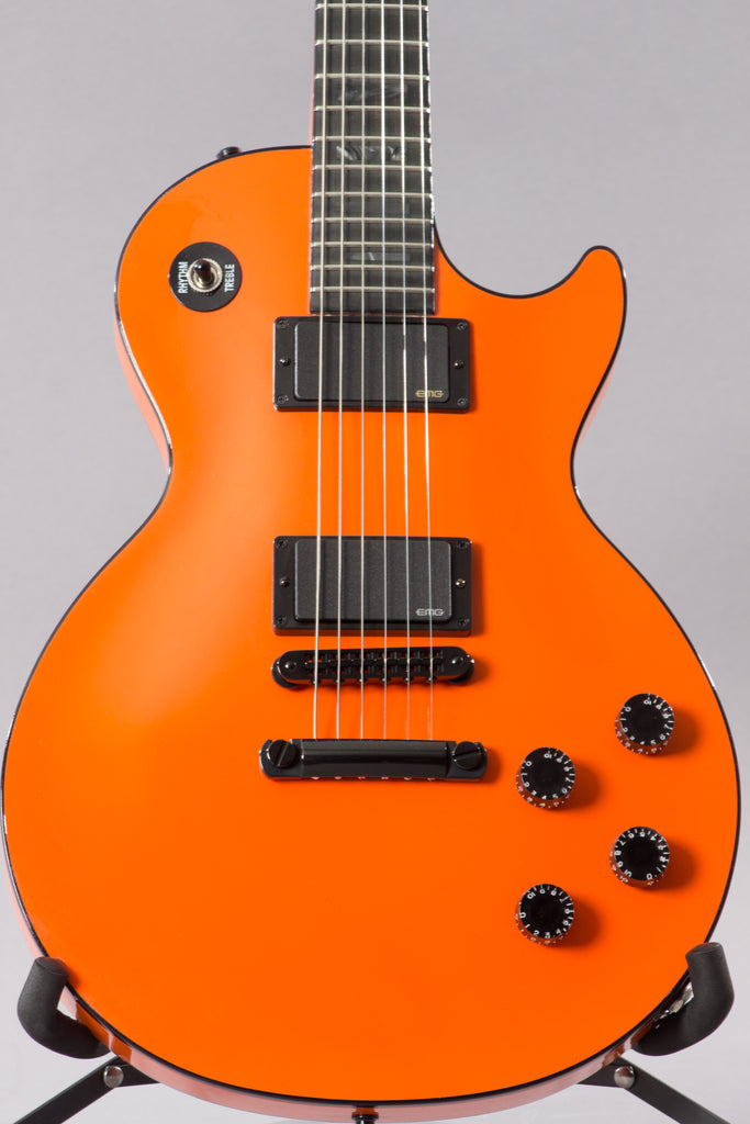 2017 Gibson Custom Shop Les Paul Custom Chambered Blackout F1 Orange