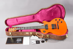 2017 Gibson Custom Shop Les Paul Custom Chambered Blackout F1 Orange