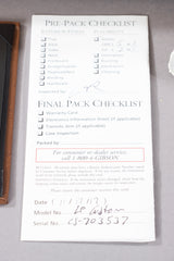 2017 Gibson Custom Shop Les Paul Custom Chambered Blackout F1 Orange