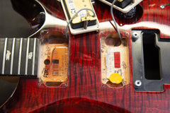 2014 PRS Paul Reed Smith Custom 24 Floyd Rose Fire Red Burst