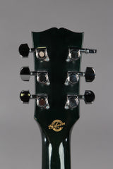 2004 Gibson Custom Shop Les Paul Elegant Peacock Green Quilt Top