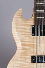 2007 Gibson SG Supreme Bass AAA Natural Maple Flame Top