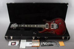 2014 PRS Paul Reed Smith Custom 24 Floyd Rose Fire Red Burst