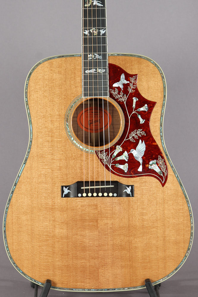 2011 Gibson Custom Shop Hummingbird Birds In Flight Custom KOA Acoustic Electric