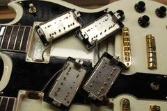 2002 Gibson Custom Shop EDS-1275 Sg Double-Neck White