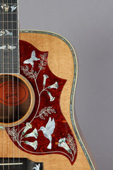 2011 Gibson Custom Shop Hummingbird Birds In Flight Custom KOA Acoustic Electric