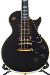 1989 Gibson Les Paul Custom 35th Anniversary Black Beauty 3 Pickup Electric Guitar