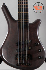 2010 Warwick Thumb Neck Thru NT 5-String Bass Nirvana Black Oil