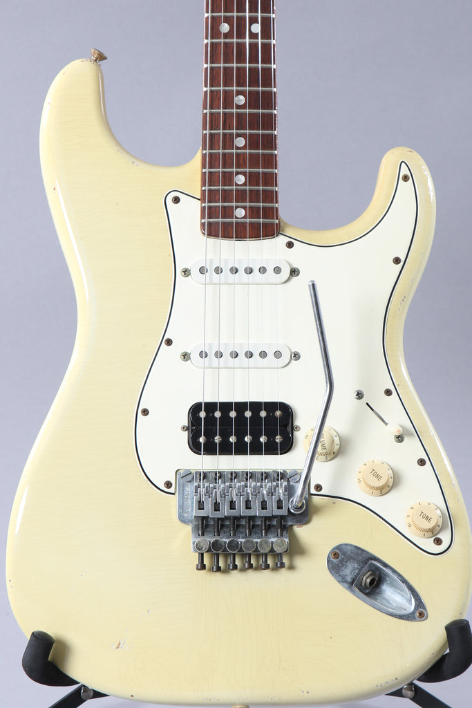 1999 Fender Custom Shop Floyd Rose Cunetto Relic Stratocaster Olympic White ~John Cruz~