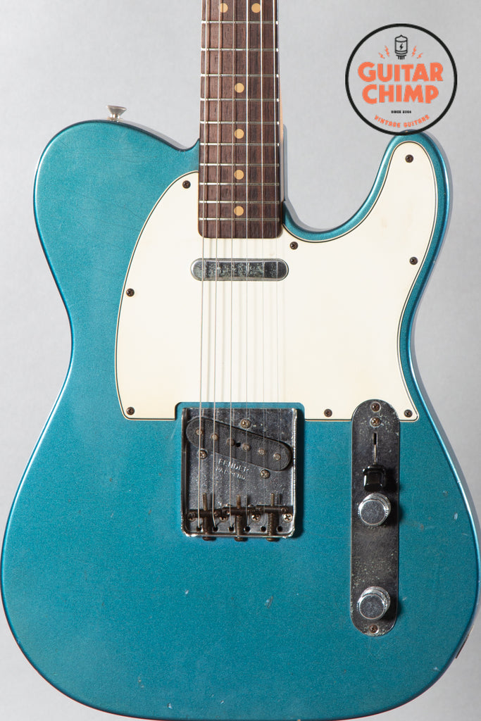 2001 Fender Custom Shop 1963 Telecaster Closet Classic Lake Placid Blue
