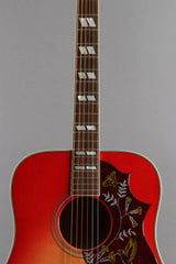 2014 Gibson Hummingbird Quilt Cherry Sunburst