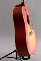 2014 Gibson Hummingbird Quilt Cherry Sunburst