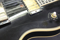 1978 Gibson Left Handed Les Paul Custom Ebony Black