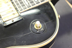 1978 Gibson Left Handed Les Paul Custom Ebony Black
