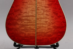 2014 Gibson Hummingbird Quilt Cherry Sunburst