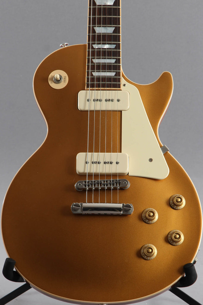 2015 Gibson Les Paul Less Plus Goldtop P-90 Pickups