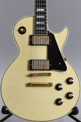 2019 Gibson Custom Shop Les Paul Custom '74 Reissue Heavy Aged Classic White