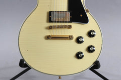 2019 Gibson Custom Shop Les Paul Custom '74 Reissue Heavy Aged Classic White