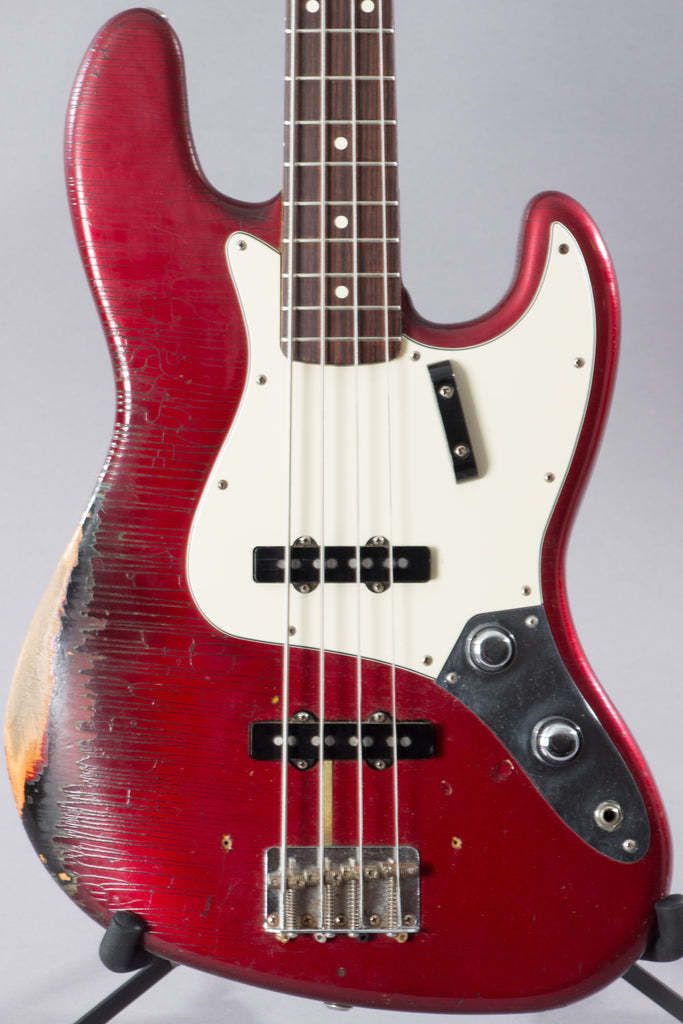 1984 Fender American Vintage '62 Reissue Jazz Bass "Fullerton Era" Candy Apple Red