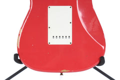 2014 Fender Custom Shop 1960 Relic Stratocaster Fiesta Red Matching Headstock