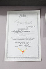 1999 Fender Custom Shop Floyd Rose Cunetto Relic Stratocaster Olympic White ~John Cruz~