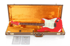 2014 Fender Custom Shop 1960 Relic Stratocaster Fiesta Red Matching Headstock