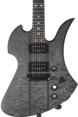 BC Rich Mockingbird STQ Satin Black Wash Quilted Maple