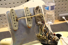 1999 Fender Custom Shop Floyd Rose Cunetto Relic Stratocaster Olympic White ~John Cruz~