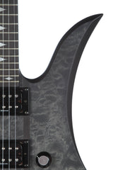 BC Rich Mockingbird STQ Satin Black Wash Quilted Maple