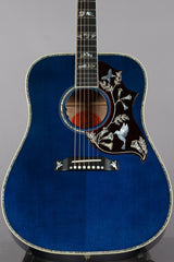 2017 Gibson Custom Shop Limited Edition Hummingbird Viper Blue Quilted Back & Sides