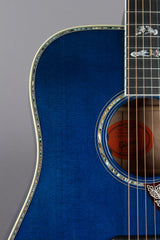 2017 Gibson Custom Shop Limited Edition Hummingbird Viper Blue Quilted Back & Sides