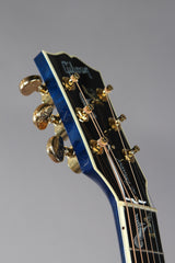 2017 Gibson Custom Shop Limited Edition Hummingbird Viper Blue Quilted Back & Sides