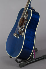 2017 Gibson Custom Shop Limited Edition Hummingbird Viper Blue Quilted Back & Sides