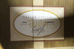 2014 Taylor 414CE Grand Auditorium Acoustic Electric Guitar
