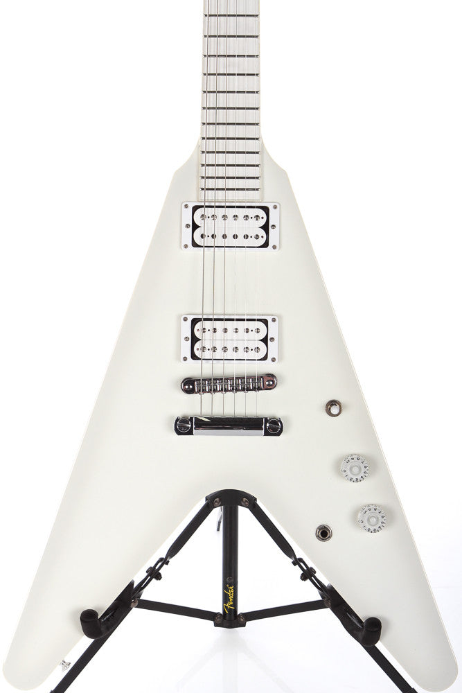 2013 Gibson Flying V Brendan Small Metalocalypse Snow Falcon
