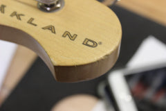 2002 Lakland USA 55-94 5 String Bass White Translucent Ash